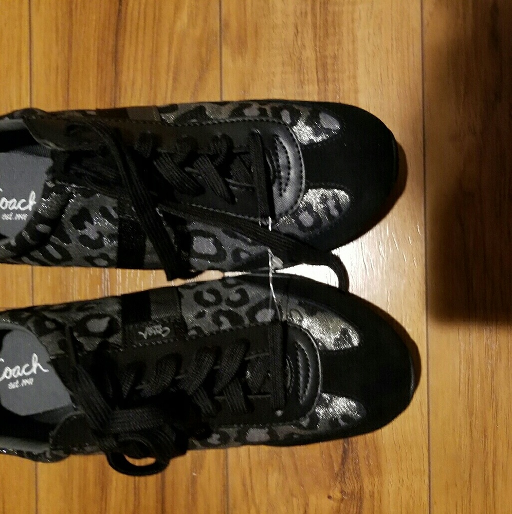 Coach Leopard print shoes